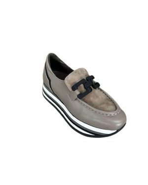 Softwaves Cathy Platform Loafers - Metallic