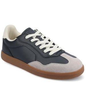 Journee Collection Journee Lummie Casual Sneakers - Blue