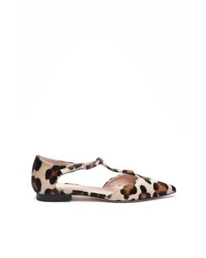 P.A.R.O.S.H. Pony Hair Ballerina - Brown