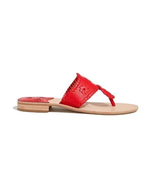 Jack Rogers Original Jack Flat Sandal - Red