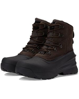 The North Face Chilkat V Lace Boot Leather Waterproof Zogg599 - Black