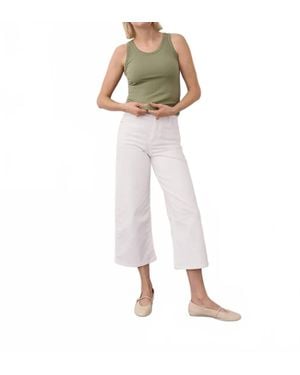 0039 Italy Ella Tank Top - White