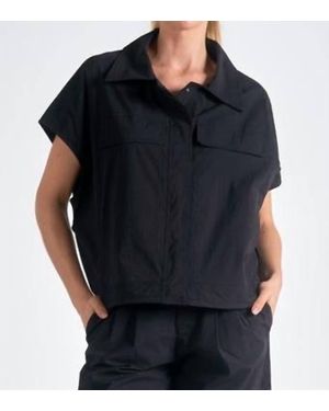 Elan Last Spot Blouse - Black