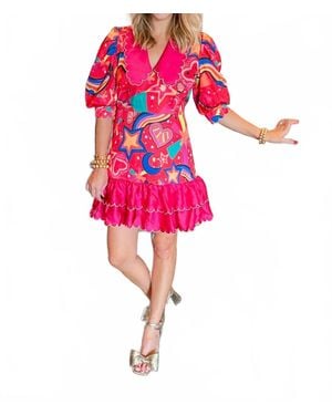 Alden Adair Stargazing Piper Dress - Pink