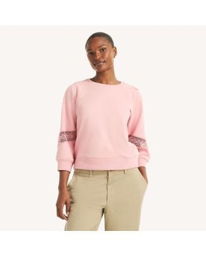 Nautica Lace Sweatshirt - Pink