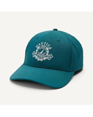 Nautica Navtech Embroidered Performance Cap - Green