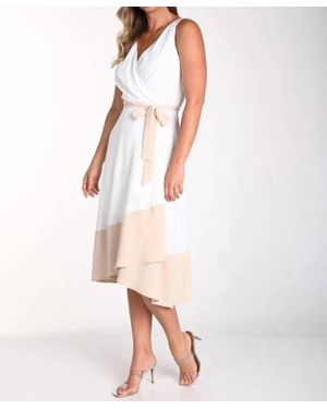 FRANK LYMAN Wrap Dress - White