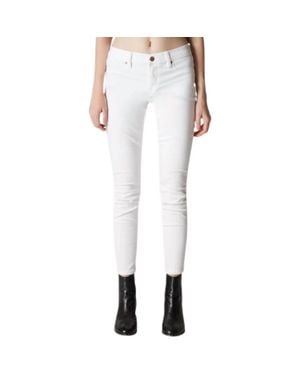 Blank NYC Great Low Rise Skinny Jeans - White