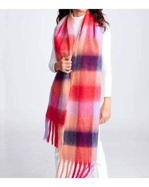 Pia Rossini Colorful Scarf - Red