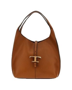 Tod's Timeless Shoulder Bag Small - Brown