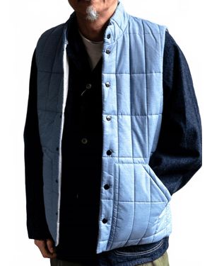 Lavenham Archive Gilet - Blue
