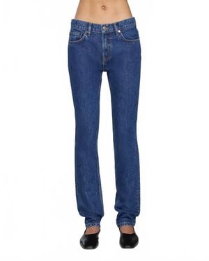 EB DENIM Moss Mid Rise Skinny Jeans - Blue