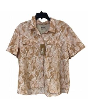 Eddie Bauer Mountain Button Down Shirt - Natural