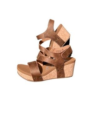 Very G Casper Wedge Sandal - Brown