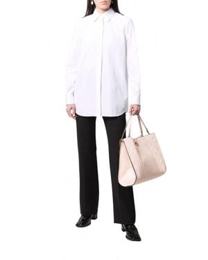 Ferragamo Cotton Shirt - White