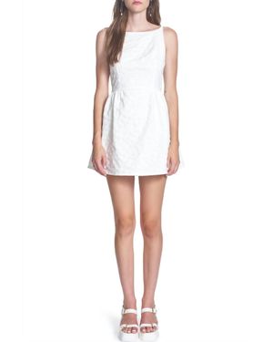 Corey Lynn Calter Arden Mini Dress - White