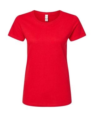 M & O Soft Touch T-Shirt - Red