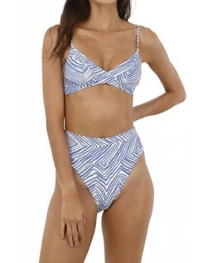 MALAI Axell Bikini Top - Blue