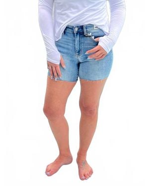 Judy Blue Highly Recommended Jean Shorts - Blue