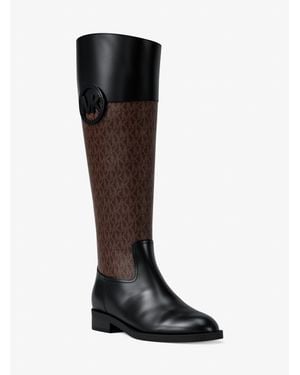 Michael Kors Kimmee Signature Logo Boot - Black