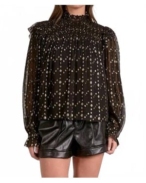 Elan Georgia Top - Black