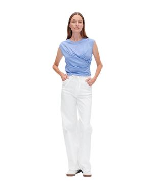 Baum und Pferdgarten Jaliyah Wrap Top - Blue