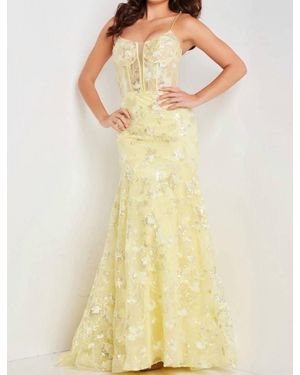 Jovani Giselle Gown - Yellow