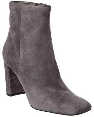 Gianvito Rossi Trish 85 Suede Boot - Brown
