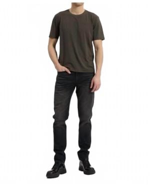 Rag & Bone Brushed Back Slim Jean - Black