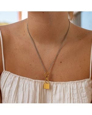 Alco Jewelry You'Re So Vain Necklace - Brown