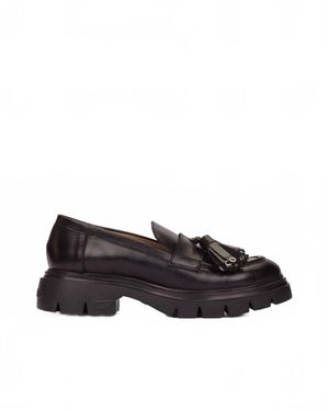 Wonders Bones 03 Loafers - Black