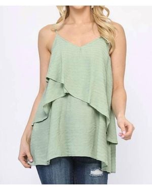Gigio Layer By Layer Tank - Green