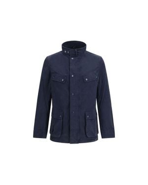 Barbour Cotton Full-Length Jacket - Blue