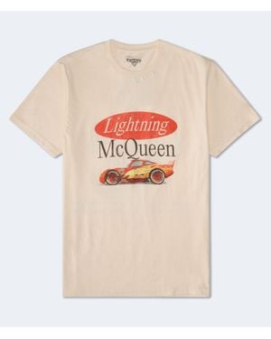 Aéropostale Cars Lightning Mcqueen Relaxed Graphic Tee - White