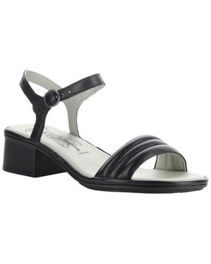 Fly London Eiva Leather Sandal - Metallic