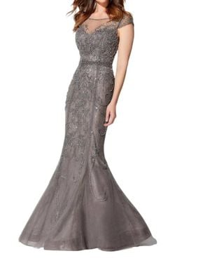 Ivonne D Exclusively For Mon Cheri Dress - Brown