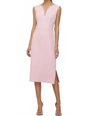 Kay Unger Elliana Midi Dress - Pink
