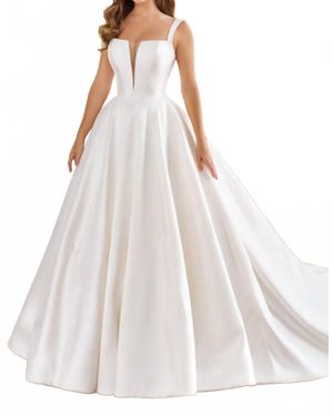 Martin Thornburg Camellia Wedding Gown - White
