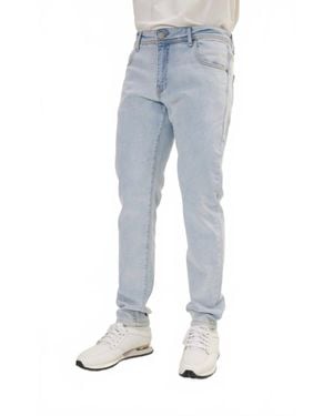 Ron Tomson Classic Fitted Denim Jeans - Blue