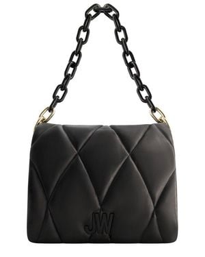 Jason Wu Leather Shoulder Bag - Black