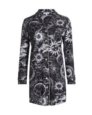 Johnny Was The Neena Long Sleeve Shirt, Mina - Black