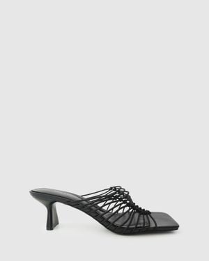 Belle & Bloom About Last Night Strappy Heel - Black