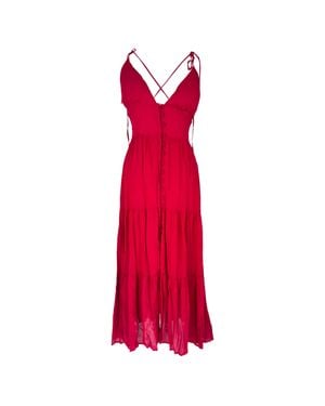 Reformation Jaden Maxi Tiered Dress