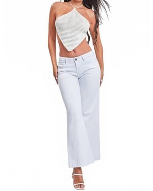 YMI Low Rise Wide Leg Jean - Blue