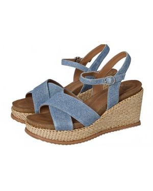 Söfft Diana Wedge Sandal - Blue