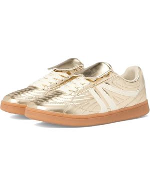 Steve Madden Madrid Sneakers Lace-Up Lifestyle Shoes Zogg138 - Metallic