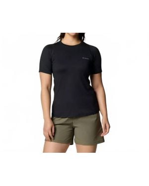 Columbia Weekend Ascent Short Sleeve Shirt - Black