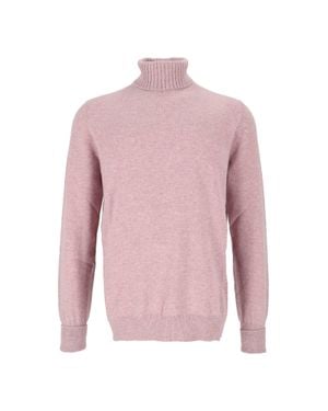 Ballantyne T Neck Pullover - Pink