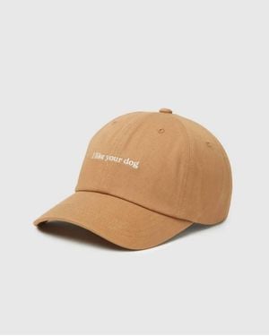 Tentree I Like Your Dog Cap - Natural