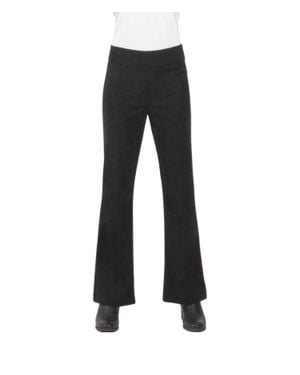 Pure Essence Pull On Corduroy Pant - Black